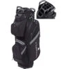 Maxfli Honors Plus 2019 Cart Bag -Green And Swing Shop Maxfli2019HonorsPlusCartBagBlack