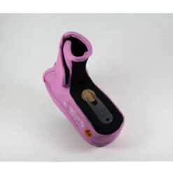 ReadyPutt Blade Mid-Mallet Putter Head Cover With Ball Cleaner - Pink -Green And Swing Shop Mid Mallet Pink 2