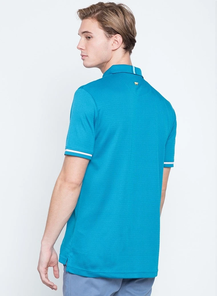 Callaway Jack Nicklaus Black Label By Perry Ellis Mini Jacquard Polo Shirts 6 Callaway Jack Nicklaus Black Label By Perry Ellis Mini Jacquard Polo Shirts - Image 4