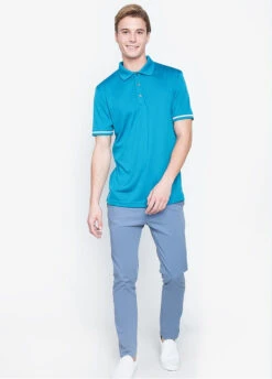 Callaway Jack Nicklaus Black Label By Perry Ellis Mini Jacquard Polo Shirts 13 Callaway Jack Nicklaus Black Label By Perry Ellis Mini Jacquard Polo Shirts -Green And Swing Shop MiniJacquardPolo DeepDiveBlue5