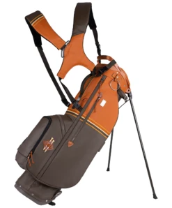 Sun Mountain 2023 Sonnenalp Mid-Stripe Dual Strap Stand Bag -Green And Swing Shop N230128 cabin umber wheat