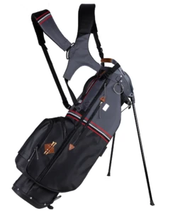 Sun Mountain 2023 Sonnenalp Mid-Stripe Dual Strap Stand Bag -Green And Swing Shop N230129 black gunmetal red