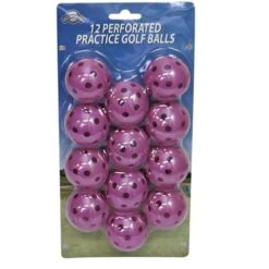 OnCourse Golf Perforated Practice Golf Balls -Green And Swing Shop OnCourse Perferated Golf Balls 13071