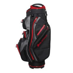 Orlimar Golf CRX Cart Bag With Removable Cooler -Green And Swing Shop Orlimar CRX Cooler Bag Black Red 2