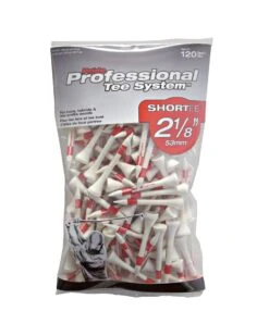 Pride Professional Tee System ProLength Golf Tees -Green And Swing Shop PTS ProLength Red 120
