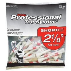 Pride Professional Tee System ProLength Golf Tees -Green And Swing Shop PTS ProLength Red 25