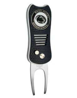 Team Golf Retractable Switchblade Switchfix Divot Tool Ball Marker - NCAA -Green And Swing Shop PennState NittanyLions Switchfix 44448 145