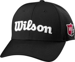 Wilson Performance Mesh Hat -Green And Swing Shop PerformanceMesh 2023 Black 0