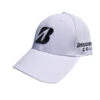 Bridgestone Tour Fitted Performance Golf Hat -Green And Swing Shop Performance White