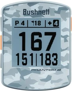 Bushnell Golf Phantom 2 GPS Rangefinder -Green And Swing Shop Phantom2 GrayCamo0