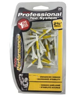 Pride Performance Plastic PTS Golf Tees -Green And Swing Shop Pride Performance PTS 234 White 30ct 87888
