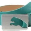 Puma Highlighted Fitted Golf Belt -Green And Swing Shop Puma Highlighted Fitted Belt BlueBird