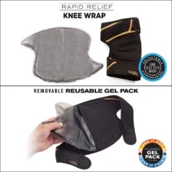 Copper Fit Rapid Relief Knee Wrap -Green And Swing Shop RapidReliefKnee 4