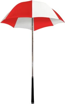 Rain Caddy Golf Bag Umbrella -Green And Swing Shop RedWhite0