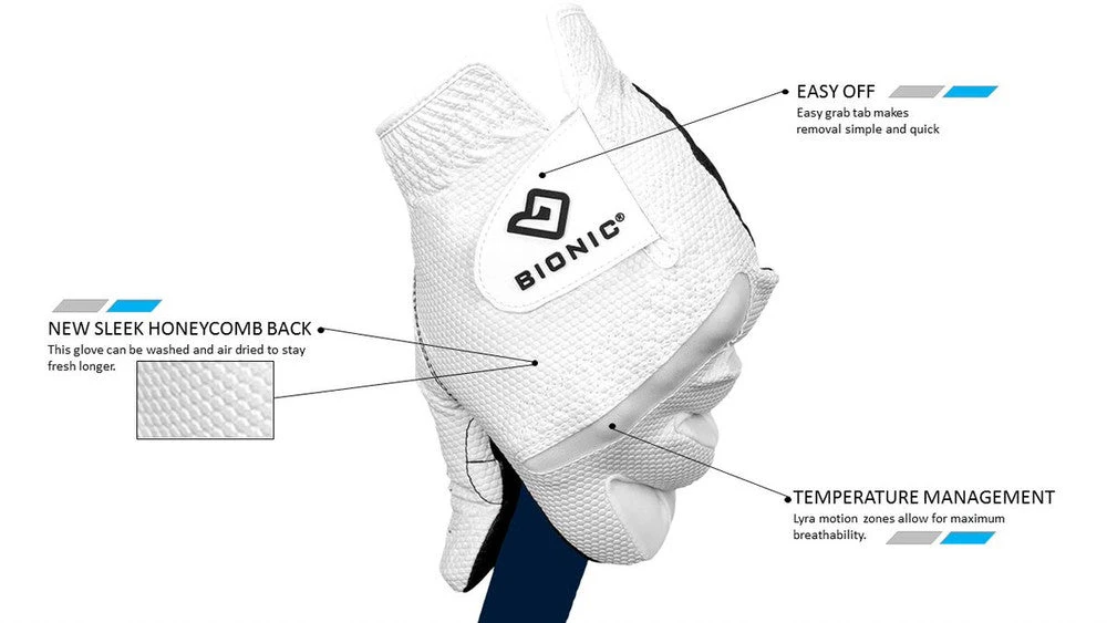 Bionic Men's RelaxGrip 2.0 Golf Gloves 5 Bionic Men's RelaxGrip 2.0 Golf Gloves - Image 3