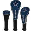 NFL 3 Pack Headcover Set - Team Effort 2 NFL 3 Pack Headcover Set - Team Effort -Green And Swing Shop SetofThree DallasCowboys