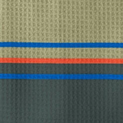 Sun Mountain Sonnenalp Mid-Stripe Golf Towel -Green And Swing Shop Sonnenalp TOWELLODENMOSSINFERNOcopy