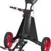 Spin It Golf Easy Drive 3-Wheel Push Cart -Green And Swing Shop SpinItEasyDriver BlackRed