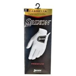 Srixon Men's Cabretta Leather Glove -Green And Swing Shop SrixonCabrettaLeatherGlove 2