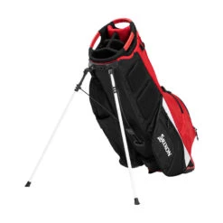 Srixon Premium Stand Bag -Green And Swing Shop SrixonPremiumStandBagRedBlack2