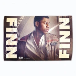 Star Wars Fan Towels 16" X 25" -Green And Swing Shop Star Wars Fan towel 16x25 Finn