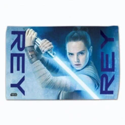 Star Wars Fan Towels 16" X 25" -Green And Swing Shop Star Wars Fan towel 16x25 Rey