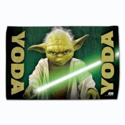 Star Wars Fan Towels 16" X 25" -Green And Swing Shop Star Wars Fan towel 16x25 Yoda