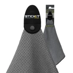 Monument Golf Stick It Magnetic Towels -Green And Swing Shop Stick It Towel Gray a