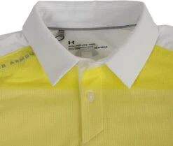 Under Armour Threadborne Infinite Polo Shirt -Green And Swing Shop ThreadborneInfinitePolo WhiteZinc2