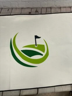 CaddiesShack.com Bridgestone MicroFiber 20x40 Caddy Towel -Green And Swing Shop Towel2