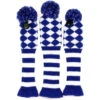 Volf Golf Knit Blue White Diamond Headcover Set -Green And Swing Shop VolfGolfHeadcovers KnitBlueSet0 35391a37 886f 48e3 a85b d7065a732eeb