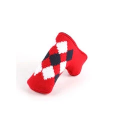 Volf Golf Classic Knit Putter Cover - Red -Green And Swing Shop VolfGolfHeadcovers RedKnitPutter5