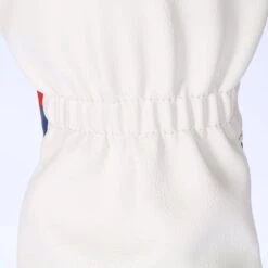 Volf Golf Red White Blue Leather Spider Headcovers -Green And Swing Shop VolfGolfHeadcovers SpiderWoodsSets3