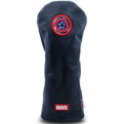 Volvik Marvel Leather Driver Headcovers -Green And Swing Shop Volvik MarvelCaptAmericaLeatherHeadcover0