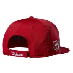 Wilson Staff Golf Flat Brim Tour Caps - Assorted Colors -Green And Swing Shop WGH6080RD 1 Wilson Tour Flat Brim Hat RD.png.cq5dam.web .1200.1200 f2d6b9b2 0ff8 4f6b 8fd7 c55f78bb354b