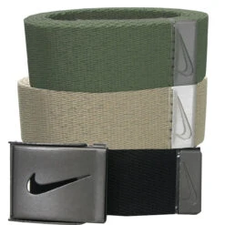 Nike 3-in-1 Web Belt Packs -Green And Swing Shop WebBelt BlackCargoKhaki