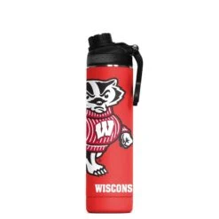 Orca NCAA Mascot 22 Ounce Hydra Hot Cold Bottle -Green And Swing Shop Wisconsin H22MSWIS Hydra22 Mascot Red Solo 800x d3696b08 cae2 46a5 9b34 95a3c9433550