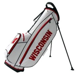 Bridgestone Golf NCAA Collegiate Stand Bag -Green And Swing Shop Wisconsin cec49996 e471 4e93 b3c7 627eed4fbbb3