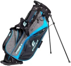 Tour Edge Exotics Xtreme 4 Stand Bags -Green And Swing Shop Xtreme 4 Carry Bag Gray Scratch Plaid Blue