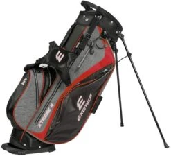 Tour Edge Exotics Xtreme 4 Stand Bags -Green And Swing Shop Xtreme 4 Carry Bag Gray Scratch Plaid Red