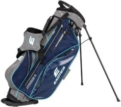 Tour Edge Exotics Xtreme 4 Stand Bags -Green And Swing Shop Xtreme 4 Carry Bag Navy Scratch Plaid Teal