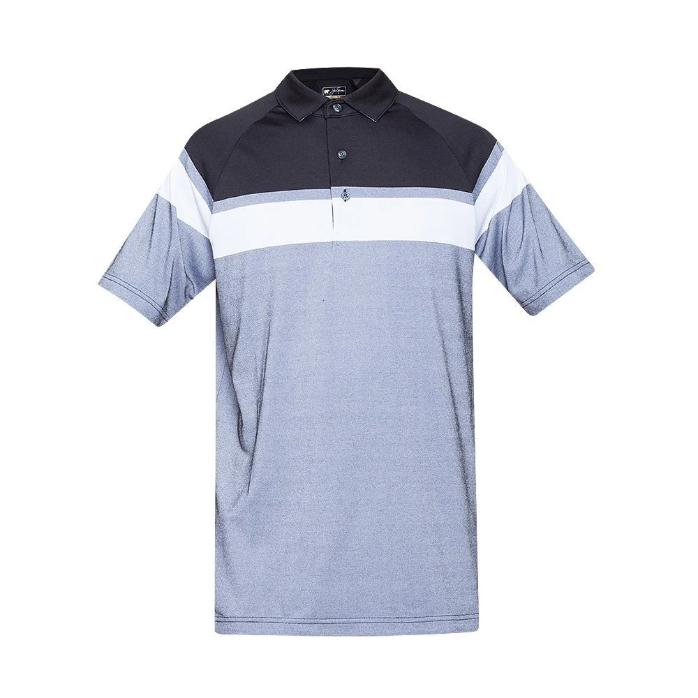 Callaway Jack Nicklaus Black Label By Perry Ellis Yarn Dyed Color Block Polo Shirts 3 Callaway Jack Nicklaus Black Label By Perry Ellis Yarn Dyed Color Block Polo Shirts