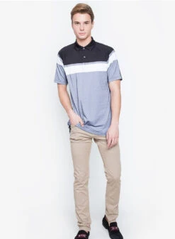 Callaway Jack Nicklaus Black Label By Perry Ellis Yarn Dyed Color Block Polo Shirts 13 Callaway Jack Nicklaus Black Label By Perry Ellis Yarn Dyed Color Block Polo Shirts -Green And Swing Shop YarnDyedColorBlockPolo CaviarBlack4