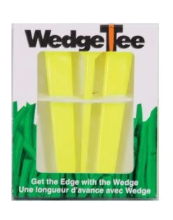 Wedge Tees Golf Tee, Divot Repair & Groove Cleaner Combo -Green And Swing Shop Yellow Pack