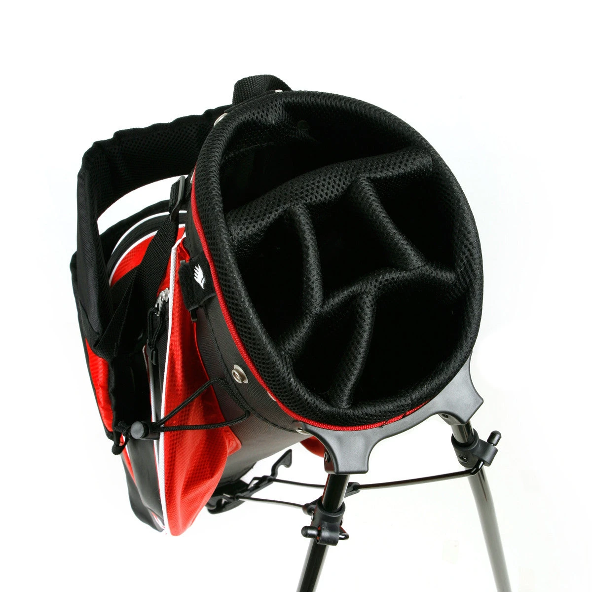 Affinity ZLS Stand Golf Bag Black/Red 4 Affinity ZLS Stand Golf Bag Black/Red - Image 2