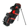 Affinity ZLS Stand Golf Bag Black/Red 2 Affinity ZLS Stand Golf Bag Black/Red -Green And Swing Shop a08824 view1