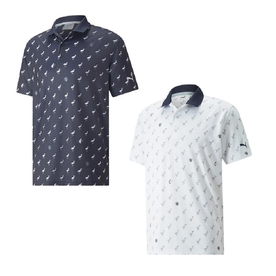 Puma Men's Mattr Egrets Golf Polo 3 Puma Men's Mattr Egrets Golf Polo