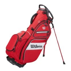 Wilson Staff EXO II Stand Carry Golf Bag -Green And Swing Shop d12939976bba64dfdabad4d86f9c3d6214cf0d11 WGB6600RD 0 WS EXO II CARRY RD v2 INLINE