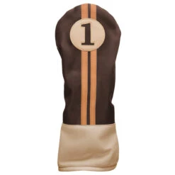 Sahara Retro Vintage Driver Headcovers -Green And Swing Shop drv hc chocolate mocha
