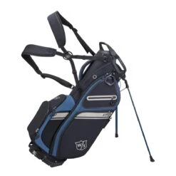 Wilson Staff EXO II Stand Carry Golf Bag -Green And Swing Shop fff9e8b16c3b3c89e78e27c2149f3a02785e3957 WGB6600BU 7 WS EXO II CARRY BL BU